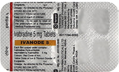 Ivanode 5mg Strip Of 10 Tablets