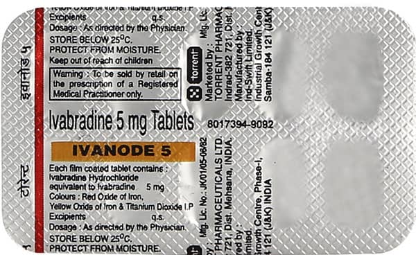 Ivanode 5mg Strip Of 10 Tablets
