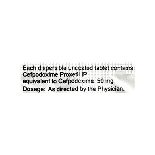Macpod Dt 50Mg Strip Of 10 Tablets