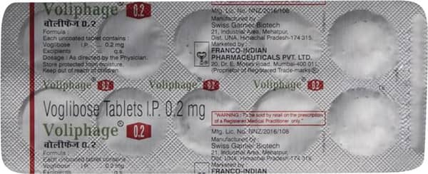 Voliphage 0.2Mg Strip Of 10 Tablets