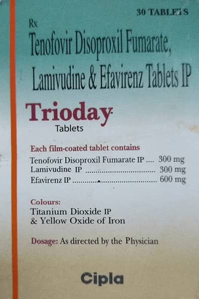 Trioday Bottle Of 30 Tablets