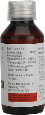 Ab Phylline Bottle Of 100ml Syrup