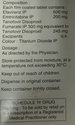 Vonavir Bottle Of 30 Tablets