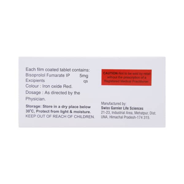 Bis Beta 5Mg Strip Of 10 Tablets