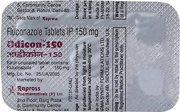 Odicon 150Mg Strip Of 1 Tablet