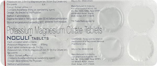 Noculi Strip Of 10 Tablets