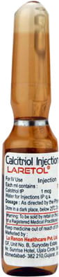 Laretol Ampoule Of 1ml Injection