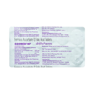 Ozored Strip Of 10 Tablets