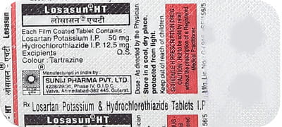 Losasun Ht Strip Of 10 Tablets