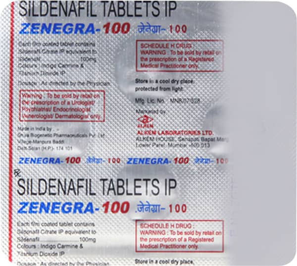 Zenegra 100 Tablet