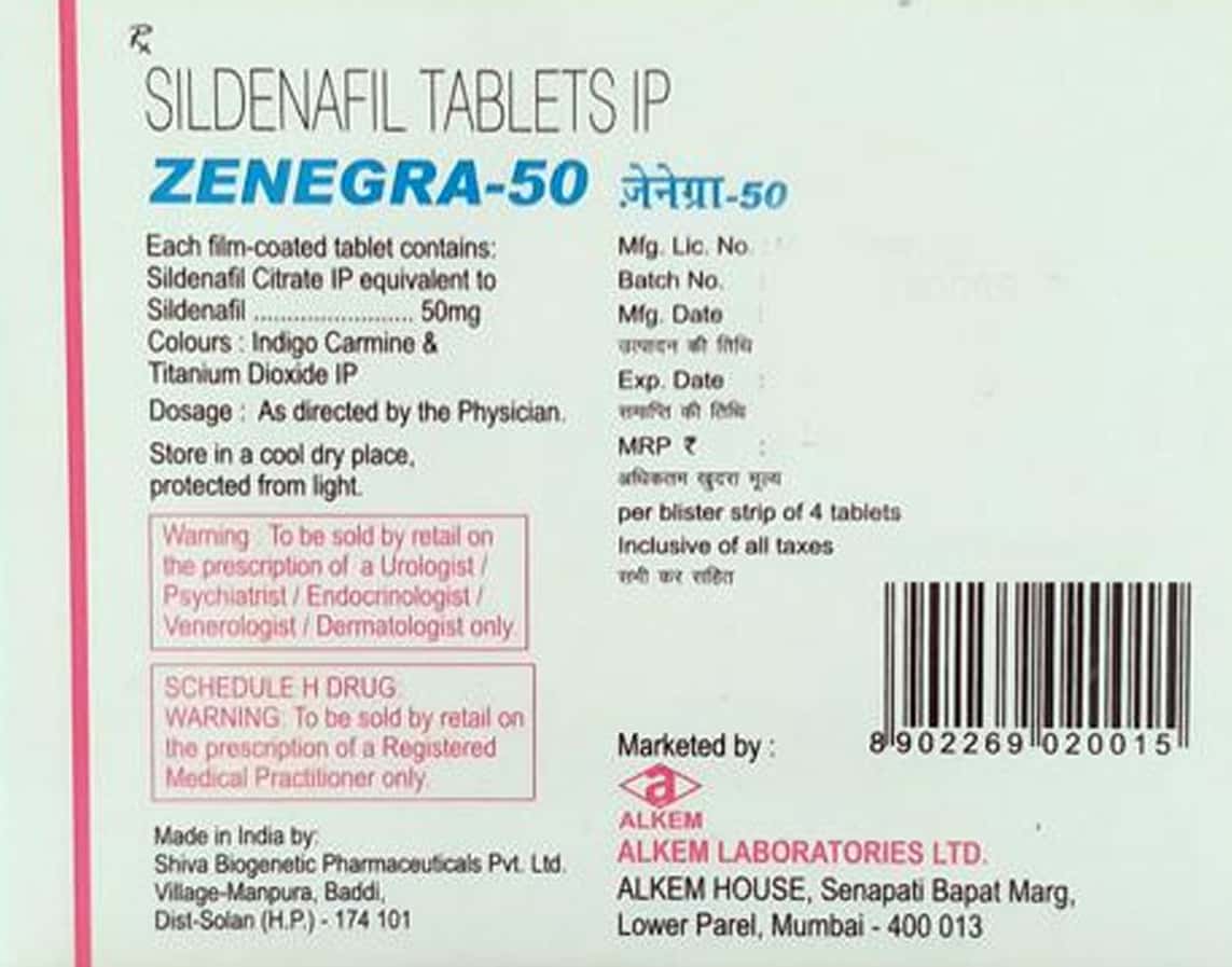zenegra 50mg