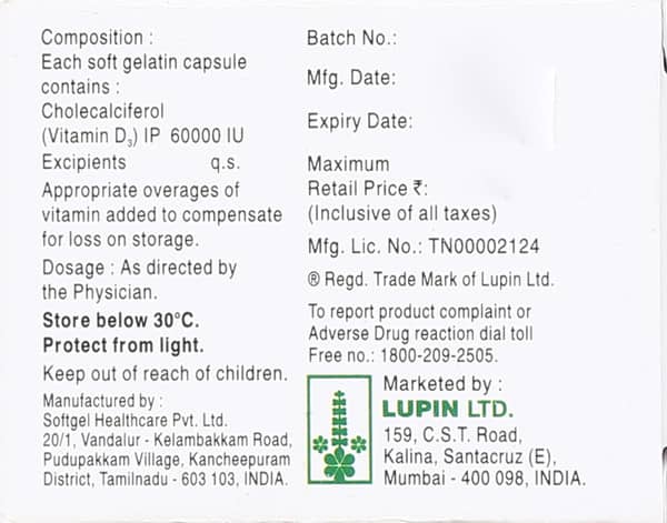 Mighty 60k Strip Of 4 Capsules