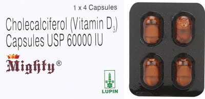 Mighty 60k Strip Of 4 Capsules