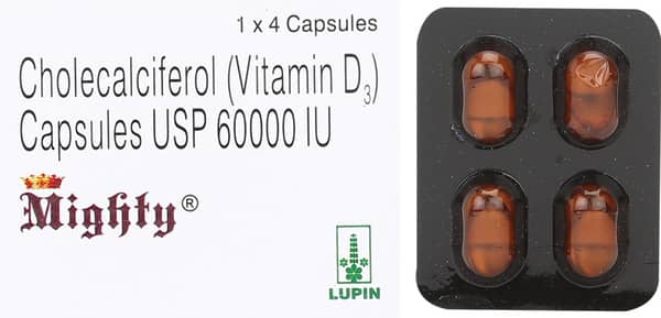 Mighty 60k Strip Of 4 Capsules