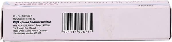Pacroma 1% Tube Of 10gm Cream