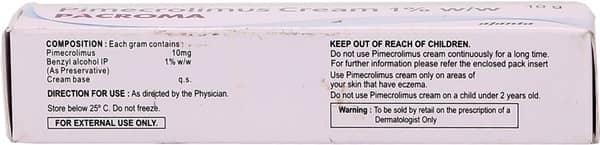 Pacroma 1% Tube Of 10gm Cream