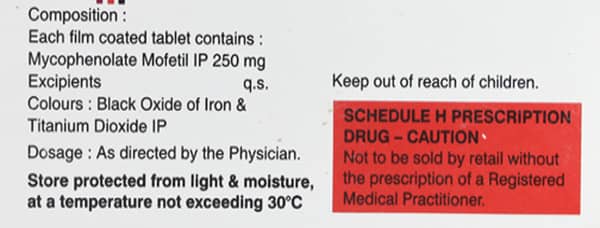 Mofilet 250mg Strip Of 10 Tablets