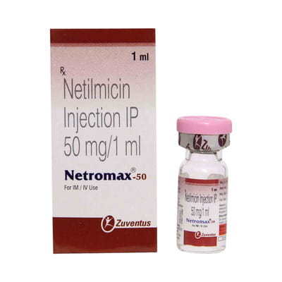Netromax 50mg Vial Of 1ml Injection