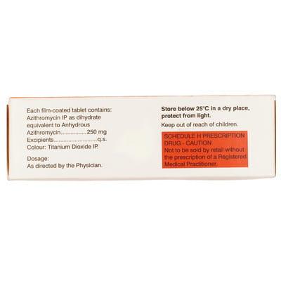 Azikem 250mg Strip Of 6 Tablets