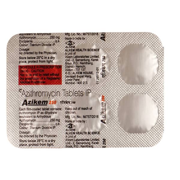 Azikem 250 Tablet