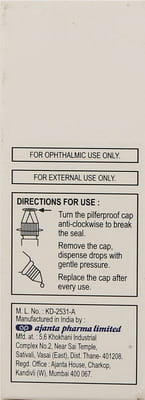Softvisc Bottle Of 10ml Lubricant Eye Drops