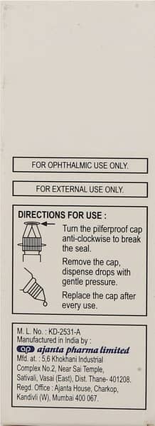Softvisc Bottle Of 10ml Lubricant Eye Drops