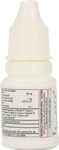 Softvisc Bottle Of 10ml Lubricant Eye Drops