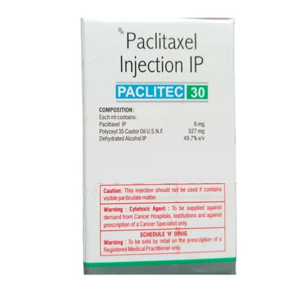 Paclitec 30Mg Vial Of 5Ml Injection