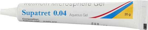 Supatret 0.04% Aqueous Tube Of 20gm Gel