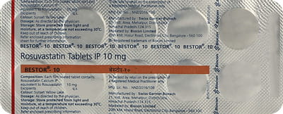 Bestor 10mg Strip Of 10 Tablets