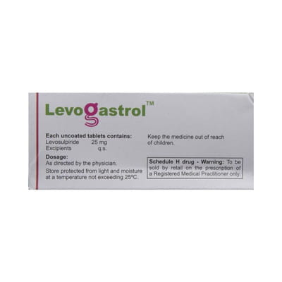 Levogastrol 25mg Strip Of 10 Tablets