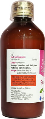 Sucralcoat Peppermint Flavour Sugar Free Bottle Of 200ml Suspension