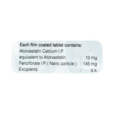 Atornet F Strip Of 10 Tablets