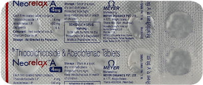 Neorelax A 4mg Strip Of 10 Tablets