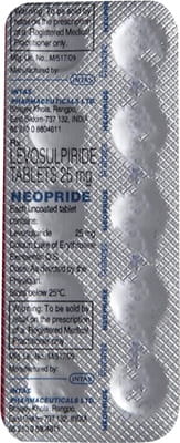 Neopride 25mg Strip Of 10 Tablets