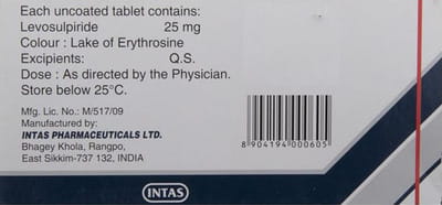 Neopride 25mg Strip Of 10 Tablets