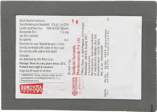 Reflora Z Sachet Of 1Gm Oral Powder