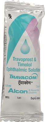 Travacom Bottle Of 2.5ml Eye Drops