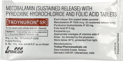 Troynuron Sr Strip Of 10 Tablets