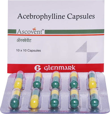Ascovent 100mg Strip Of 10 Capsules