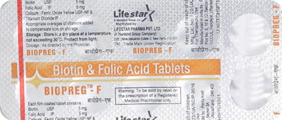Biopreg F Strip Of 10 Tablets
