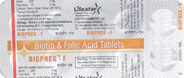 Biopreg F Strip Of 10 Tablets