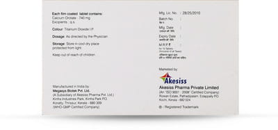 Orotate Strip Of 10 Tablets