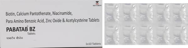 Pabatab Bz Strip Of 10 Tablets
