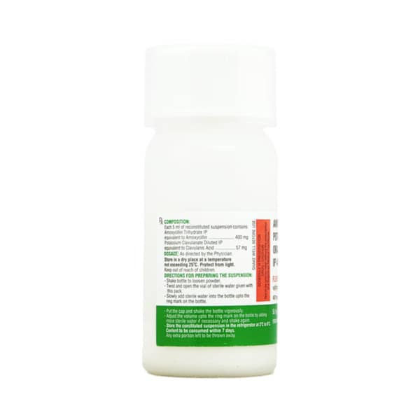 Flemiclav Forte Bottle Of 30Ml Dry Syrup