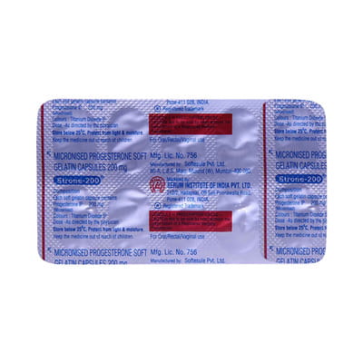 Strone 200mg Strip Of 10 Capsules