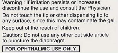 Panthegel Ophthalmic Gel 5gm