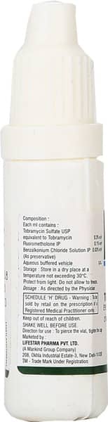 Tobastar F Bottle Of 5ml Eye Drops