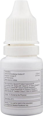 Aqualube Bottle Of 10ml Eye Drops