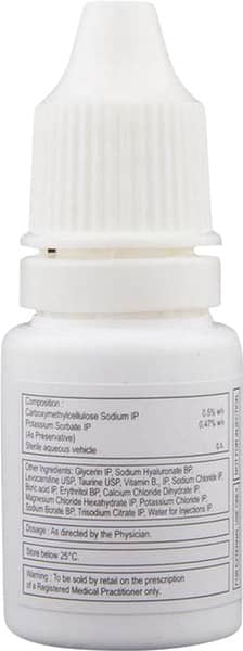 Aqualube Bottle Of 10ml Eye Drops